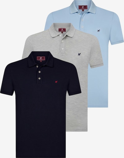 Williot Majica u mornarsko plava / svijetloplava / siva, Pregled proizvoda