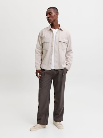JACK & JONES Классический крой Демисезонная куртка 'JJEWilliam' в Бежевый