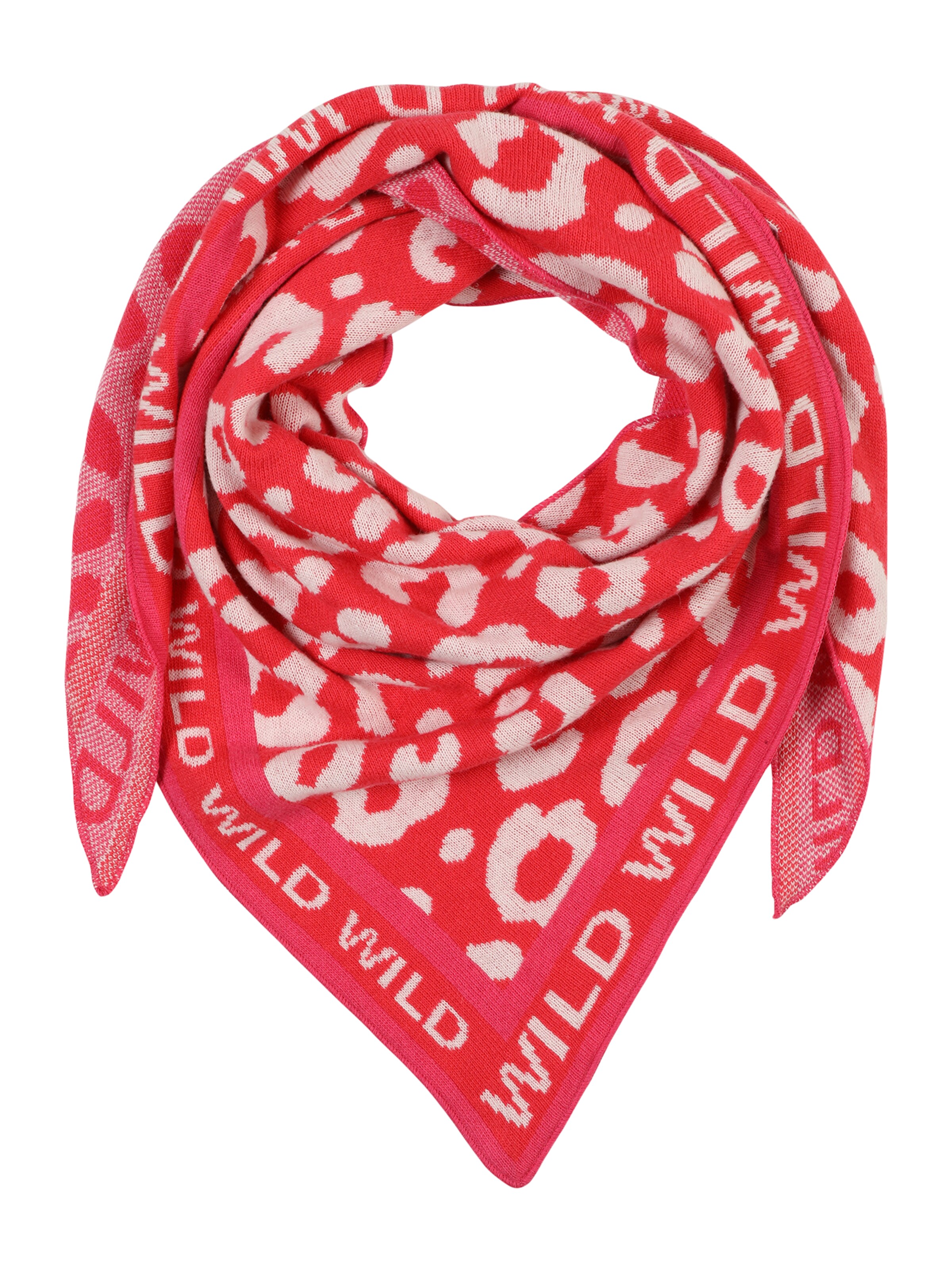 rožinė Zwillingsherz Šalikas: priekis