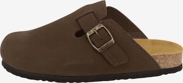 DR. BRINKMANN Clogs 'Nerpio' in Bruin: voorkant