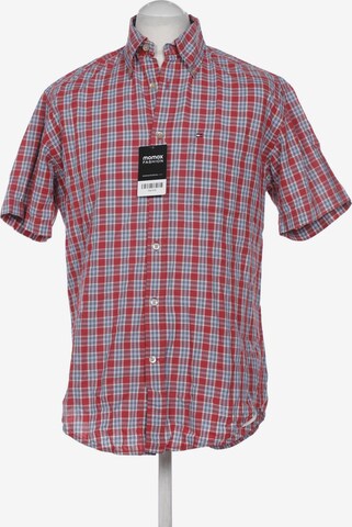 TOMMY HILFIGER Button Up Shirt in M in Red: front