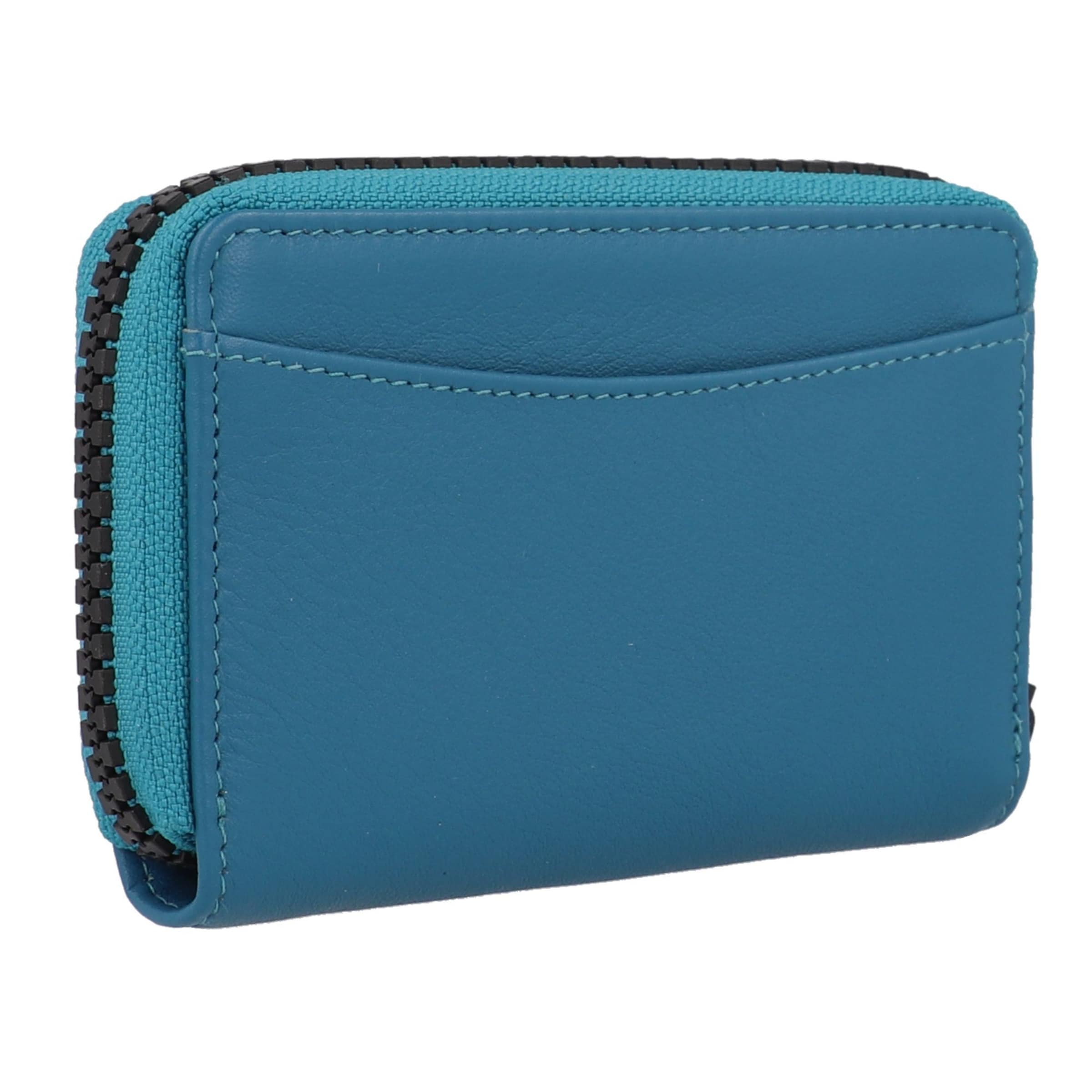 Portamonete di Braun Büffel in blu