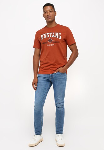 MUSTANG Shirt in Braun