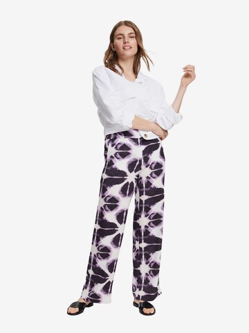 Wide Leg Pantalon ESPRIT en violet
