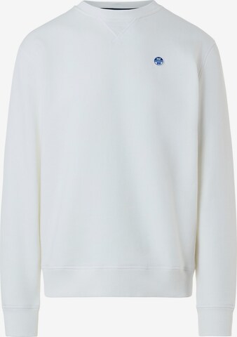 North Sails Sweater in White: front