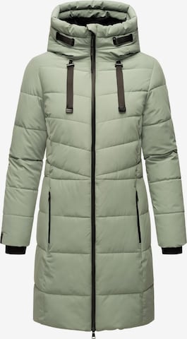 Cappotto invernale 'Natsukoo XVI' di MARIKOO in verde: frontale