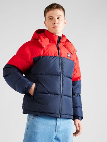 Tommy Jeans Winter Jacket 'Alaska' in Blue: front