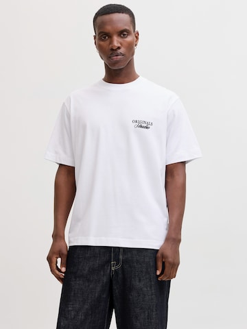 JACK & JONES Футболка 'JORNORREBRO' в Белый: спереди