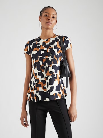 TAIFUN Blouse in Zwart: voorkant