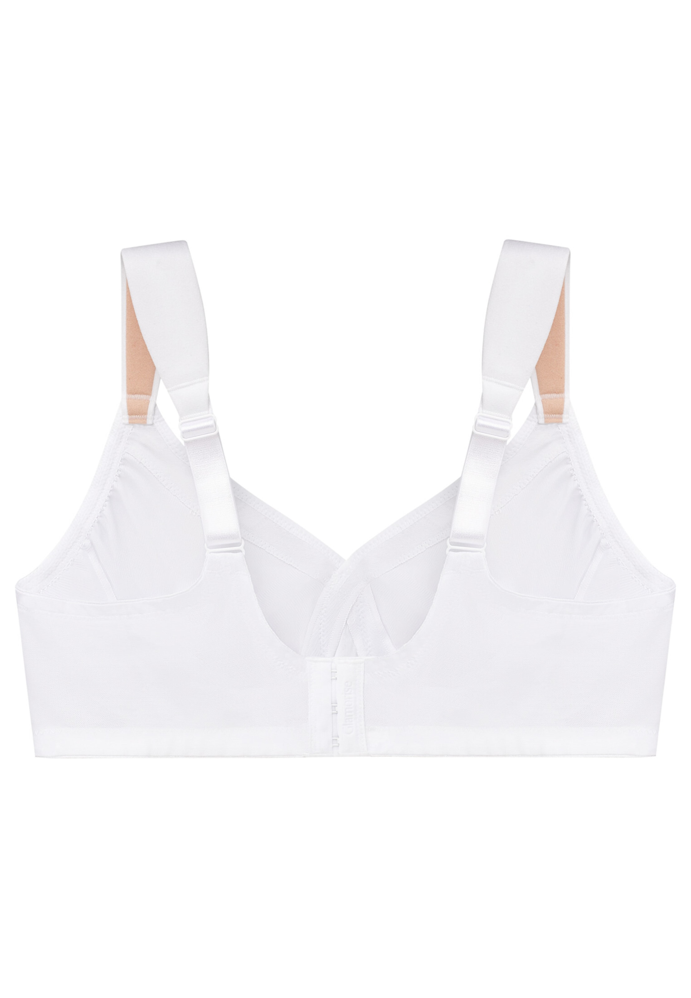 GLAMORISE T-Shirt BH in Weiß