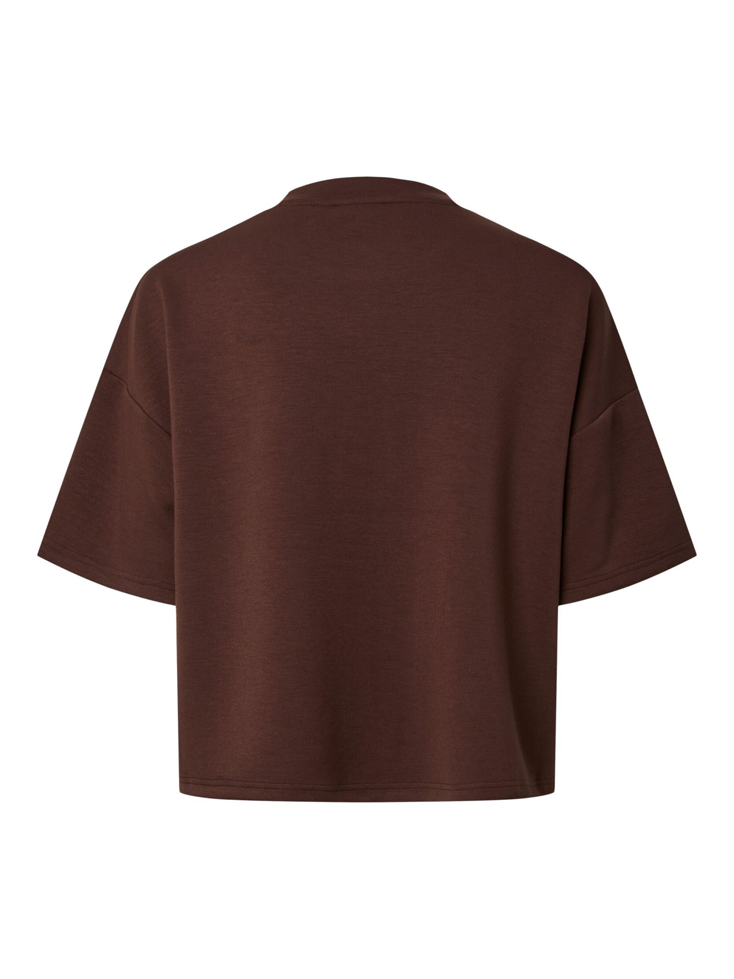 PIECES Shirt in Bruin