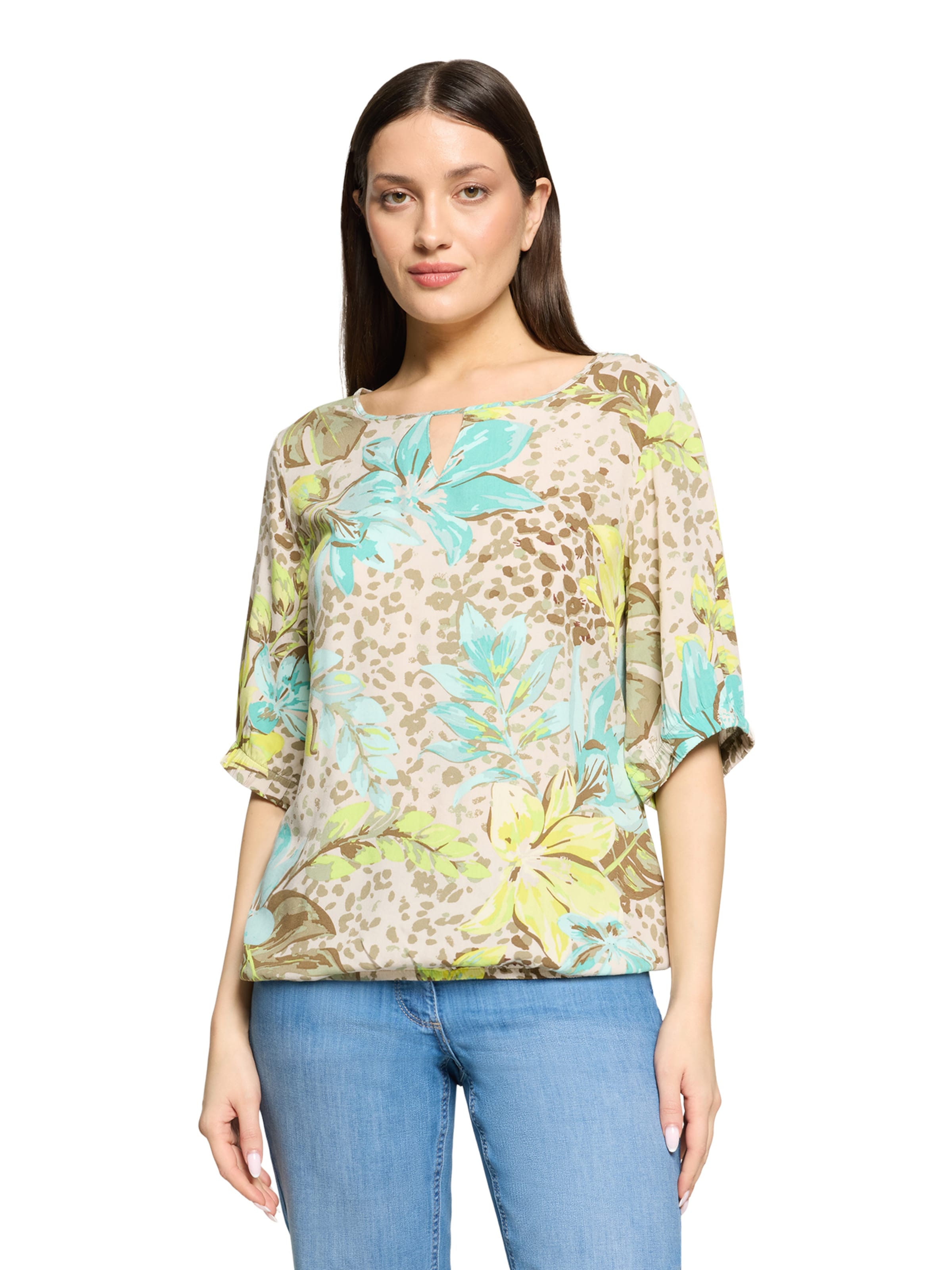 Chemisier Betty Barclay en beige : devant