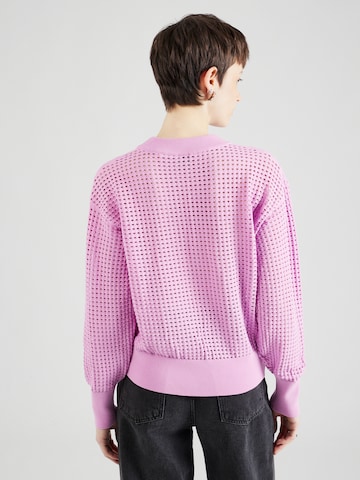 BOSS Sweater 'C_Fhein' in Purple