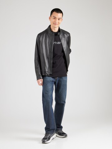 juoda Carhartt WIP Marškinėliai 'Rivet Script'