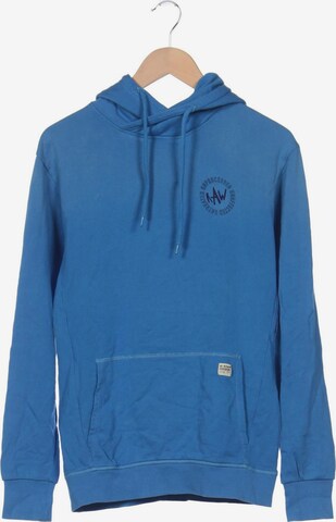 G-Star RAW Sweatshirt & Zip-Up Hoodie in S in Blue: front