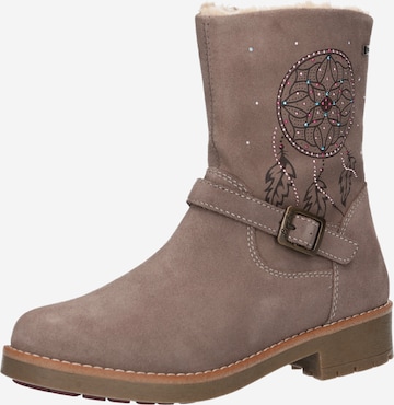 LURCHI Boots 'Franja' in Grey: front