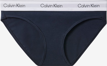 Slip Calvin Klein Underwear en bleu : devant