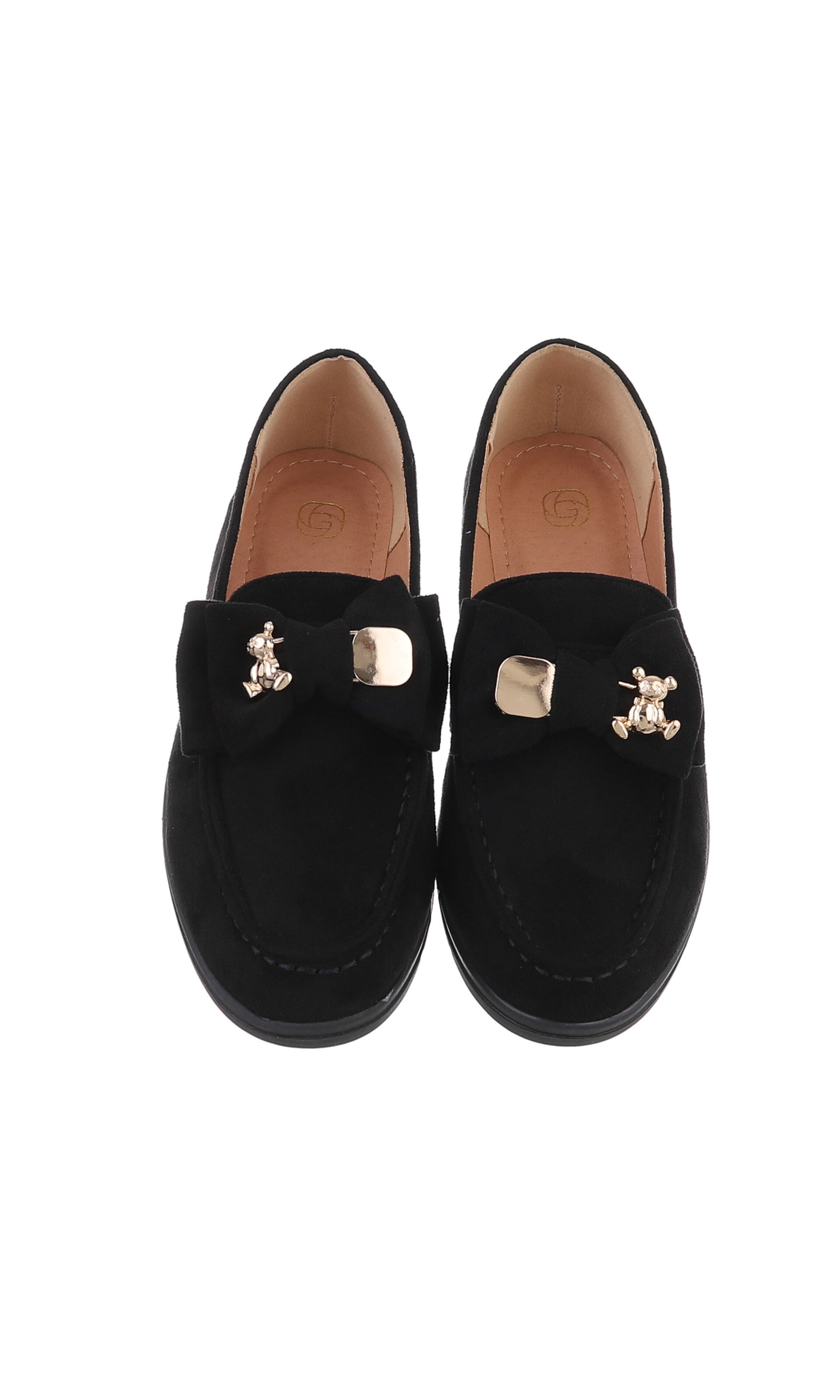 Ital-Design Moccasins in Black