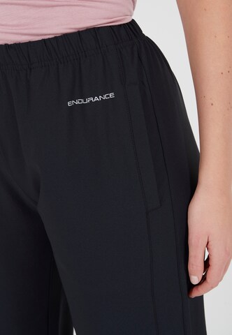 ENDURANCE Regular Workout Pants 'Tengah XQL' in Black