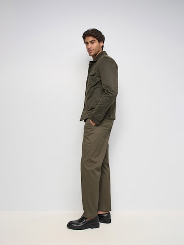 Salsa Jeans Tussenjas in Groen