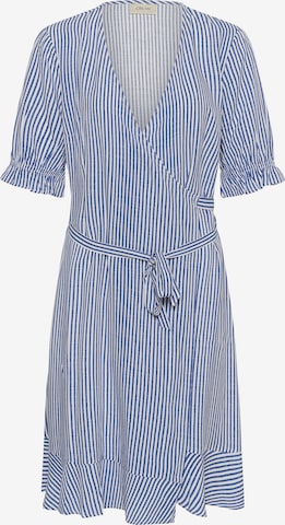 Cream Jurk 'CRTiah' in Blauw: voorkant