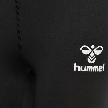 Hummel Skinny Sportbroek in Zwart