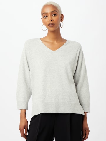 Pull-over 'EBBA VHARI' FRENCH CONNECTION en gris : devant