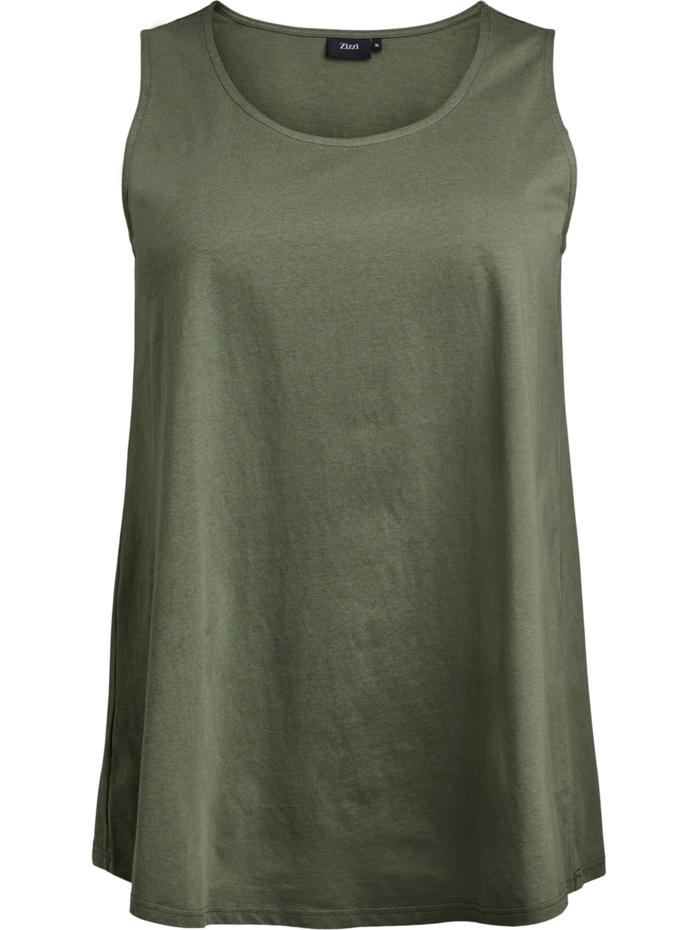 Zizzi Топ 'Vmy' в Зеленый: спереди