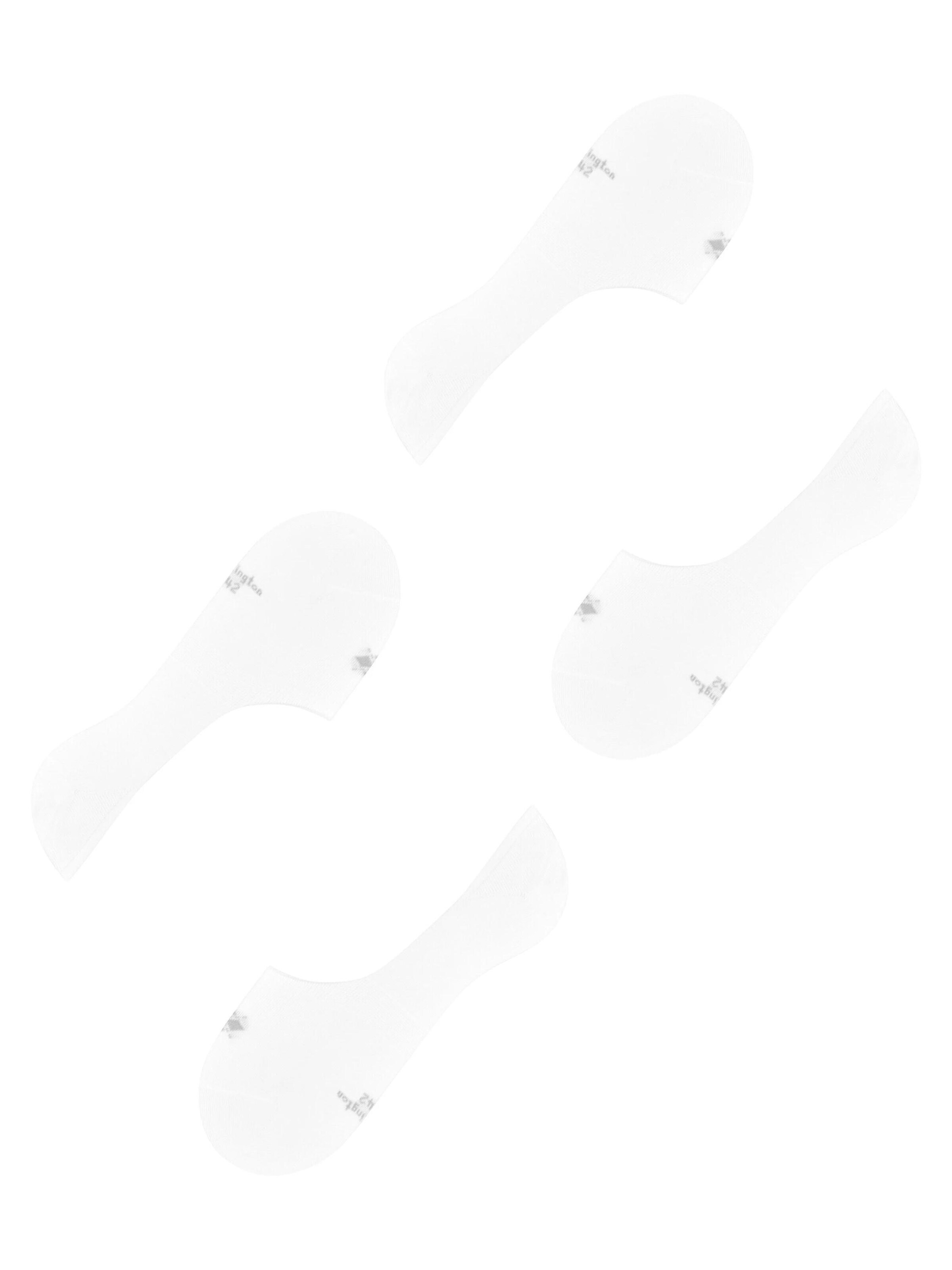 BURLINGTON Ankle Socks 'Everyday 2-Pack' in White