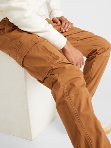 Only & Sons Tapered Cargobroek 'CAM STAGE' in Bruin
