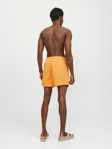 JACK & JONES Badeshorts 'JPSTFiji' in Orange