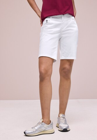 STREET ONE Regular Pants in White