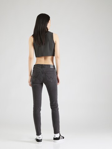 WRANGLER Skinny Τζιν σε μαύρο