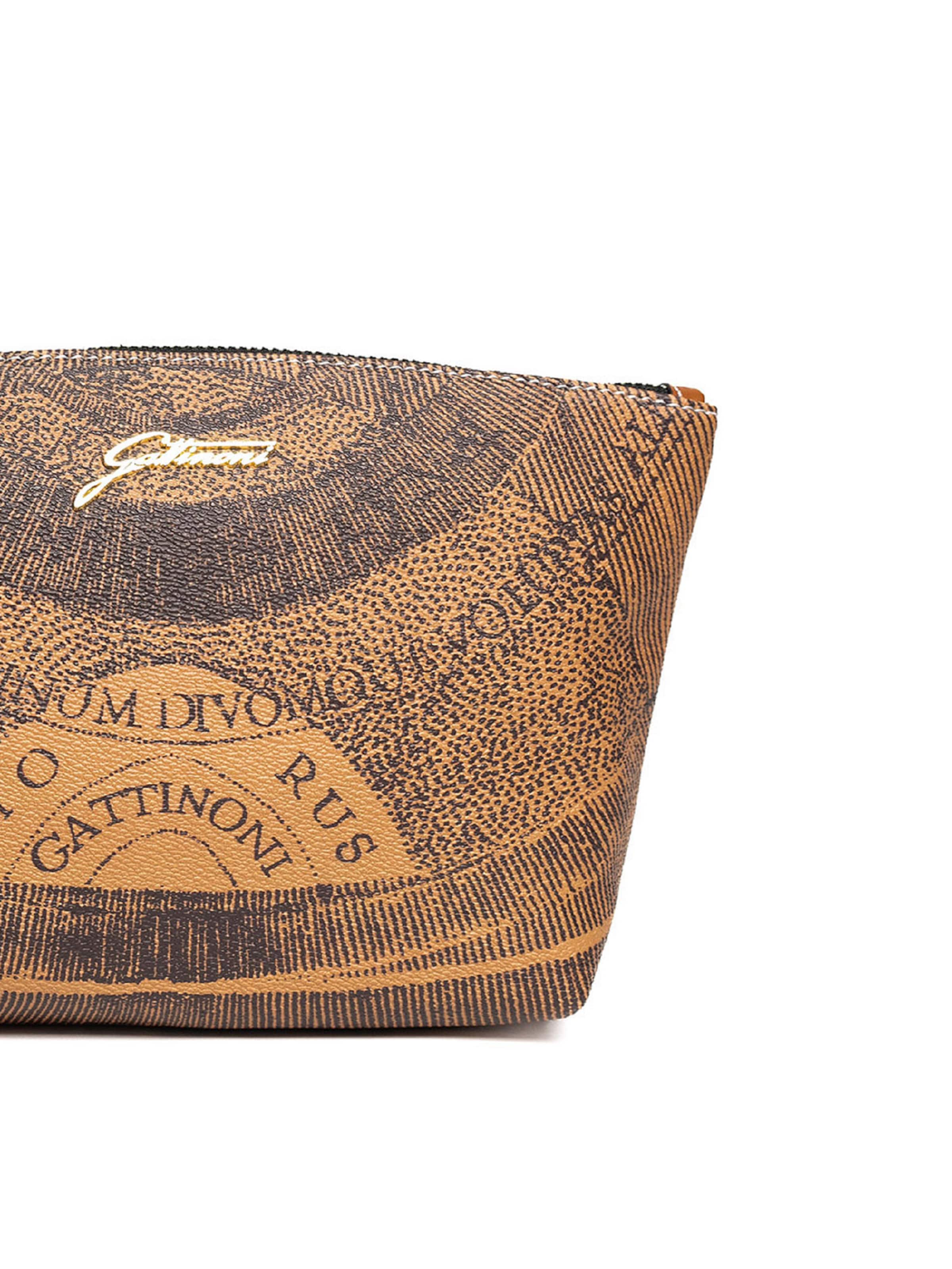 Gattinoni Make up tas in Bruin