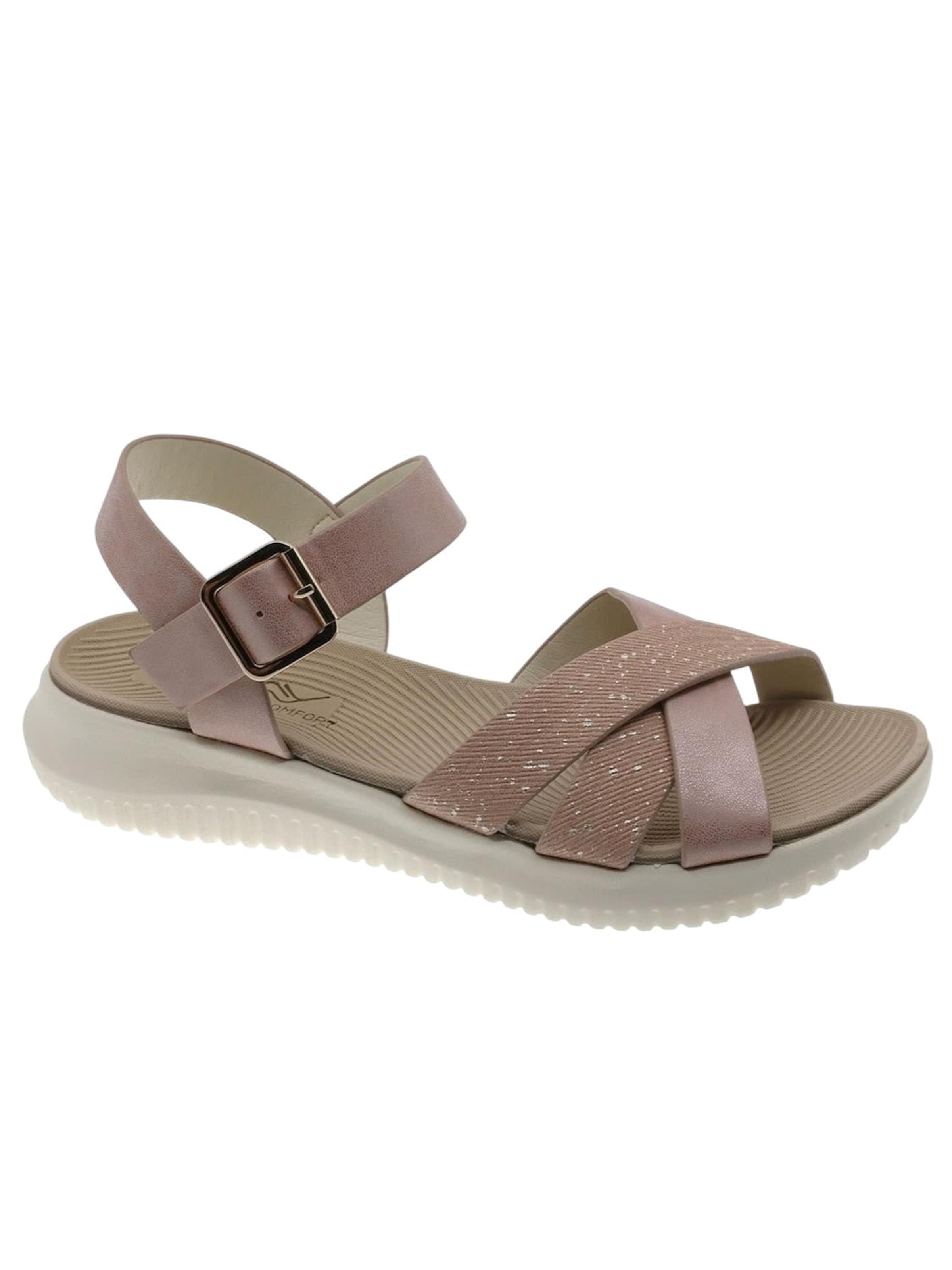 Sandales 'Casual Sandal' Beppi en rose : devant