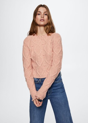 MANGO Pullover 'trixie' in Orange: predná strana