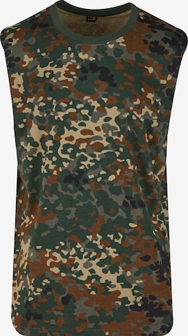 Brandit Футболка в Зеленый: спереди