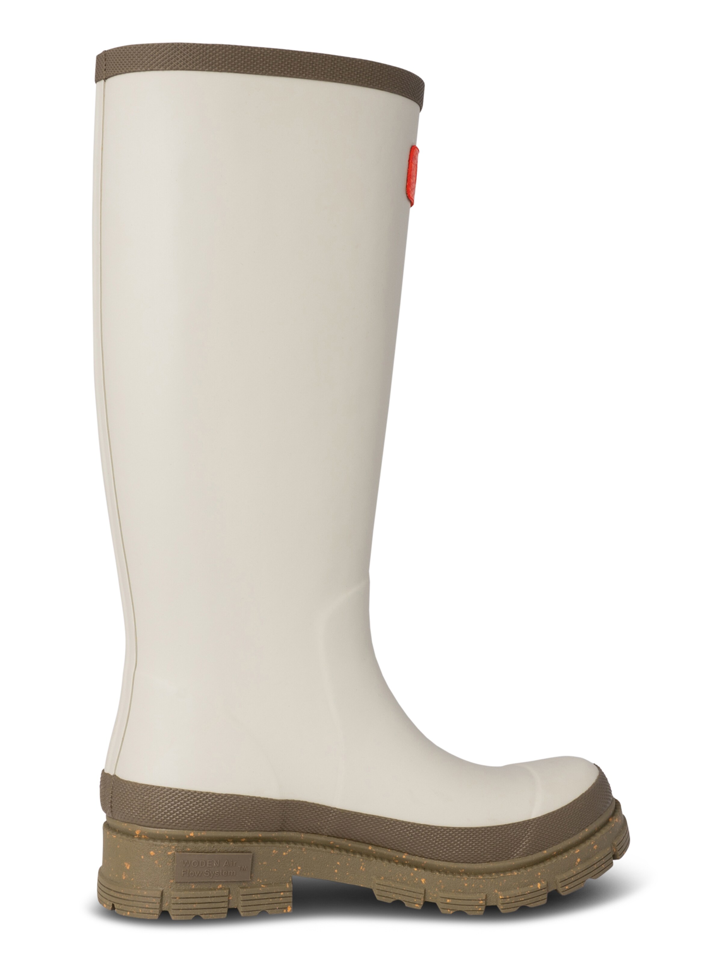 WODEN Regenlaarzen in Wit