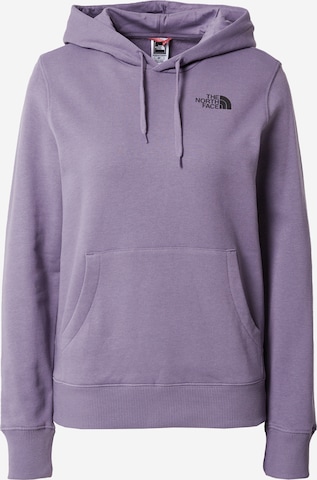 THE NORTH FACE Sweatshirt 'SIMPLE DOME' in Lila: predná strana