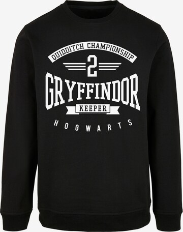 F4NT4STIC Sweatshirt 'Harry Potter Gryffindor Keeper' in Zwart: voorkant