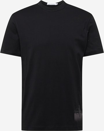 Calvin Klein Jeans - Camiseta en negro: frente