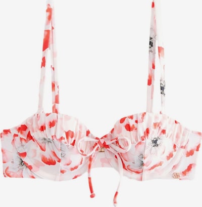 B by Ted Baker Bikini gornji dio u crvena / crna / bijela, Pregled proizvoda