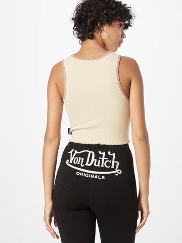 Top 'Ashley' di Von Dutch Originals in beige