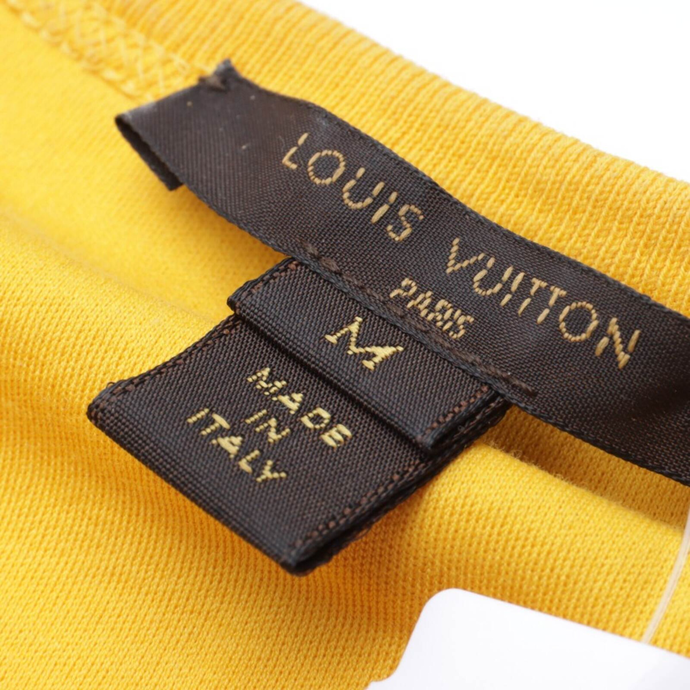 Louis Vuitton Top & Shirt in M in Yellow