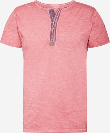 Key Largo T-shirt 'Arena' i röd: framsida