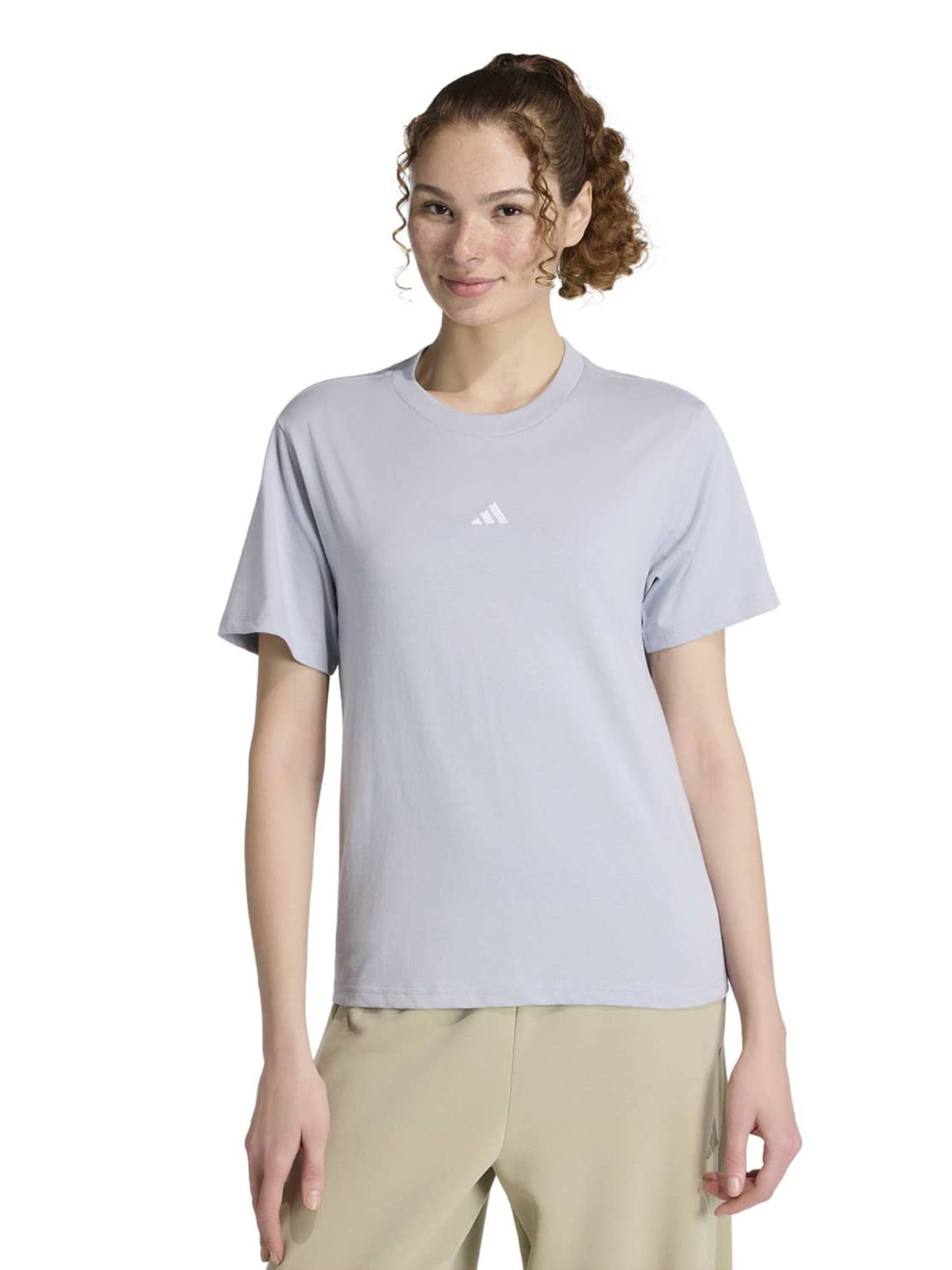 T-shirt fonctionnel ADIDAS SPORTSWEAR en gris : devant