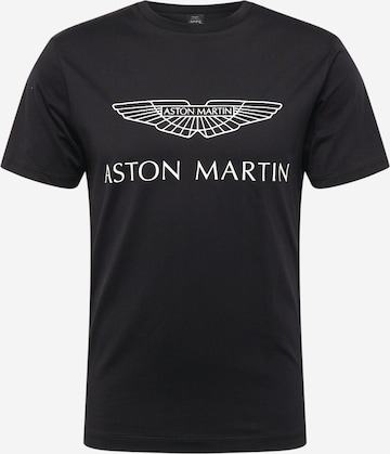 T-Shirt Hackett London en noir : devant