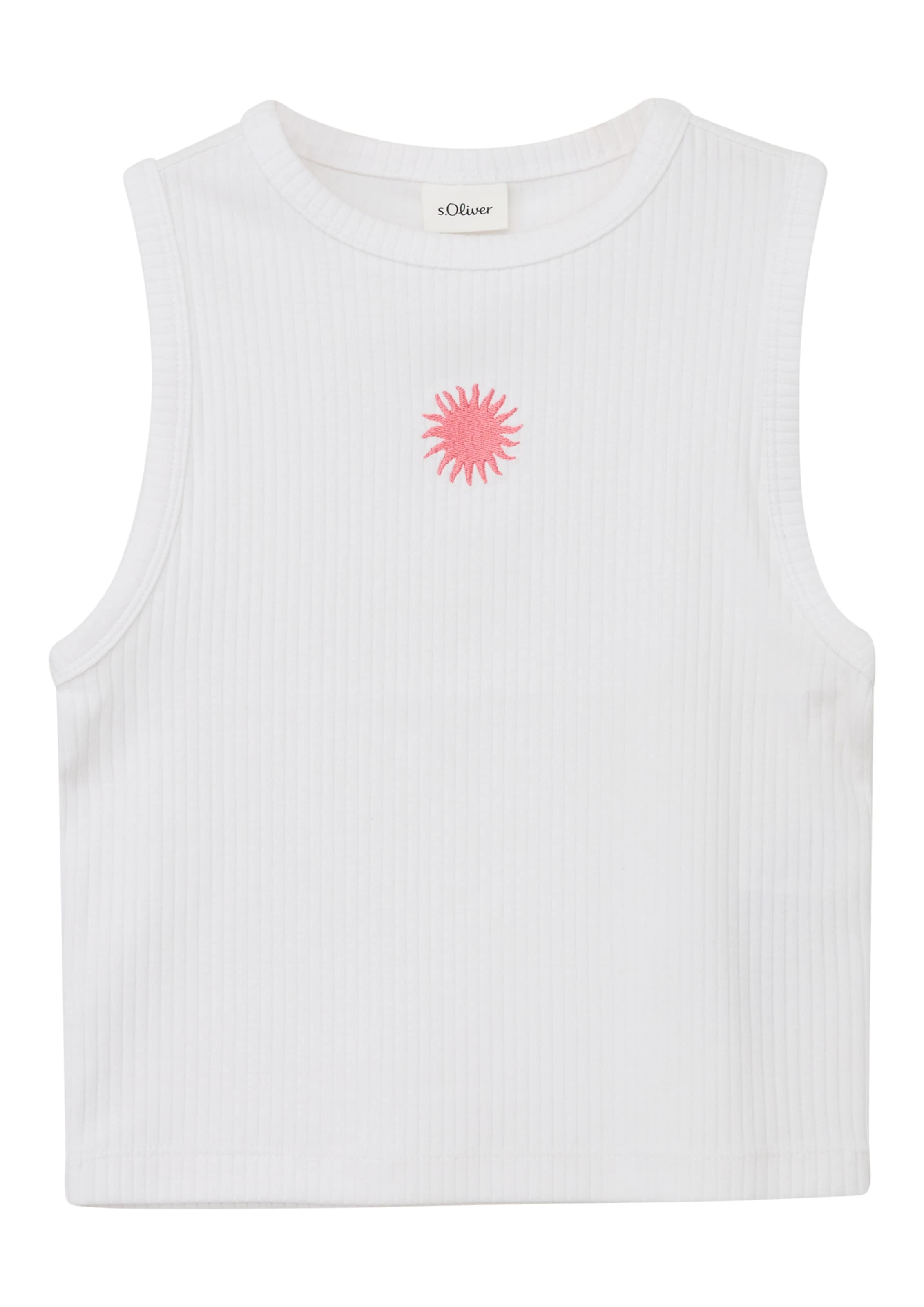 s.Oliver Топ в Белый: спереди