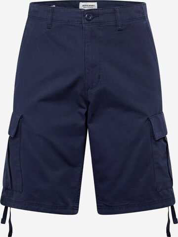 JACK & JONES Cargobroek 'COLE BARKLEY' in Blauw: voorkant