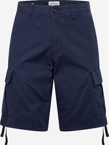 JACK & JONES - Regular Calças cargo 'COLE BARKLEY' em azul: frente